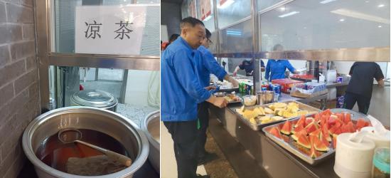 齐心协力战酷暑 关爱一线送清凉  太阳集团官网各项目公司开展高温慰问及急救培训活动