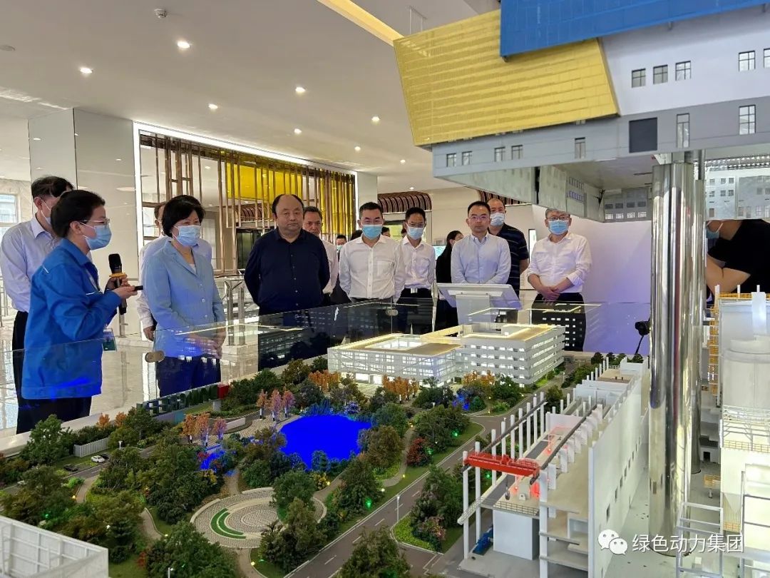 全国政协副主席沈跃跃调研太阳集团官网通州项目