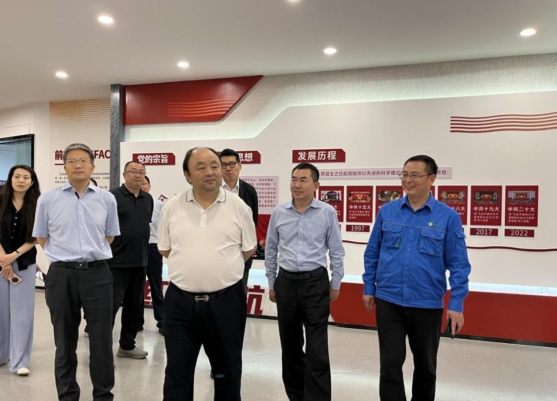 北京国资公司党委书记、董事长岳鹏调研太阳集团官网海宁扩建项目